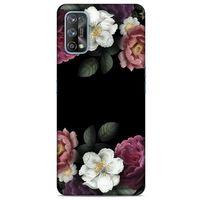 Lopard Oppo Realme 7 Pro Uyumlu Kılıf Bahar (22) Tam Koruma Kılıfı Güller