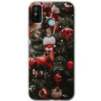 Tecno Spark 6 Go HD Baskılı Kılıf + 9D Tam Ekran Koruyucu - Happy New Year