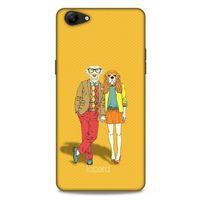 Oppo A79 Kılıf FunnyMaX (13) Silikon Kap Turuncu