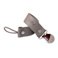 Bitkisel Boyalı Emzik Askısı Dark Oak Bebek İçin Sağlıklı ve Hijyenik Emzik Askısı