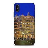 Apple iPhone XS Kılıf Dünya Mimarisi (28) Arka Kapak Casa Mila İspanya