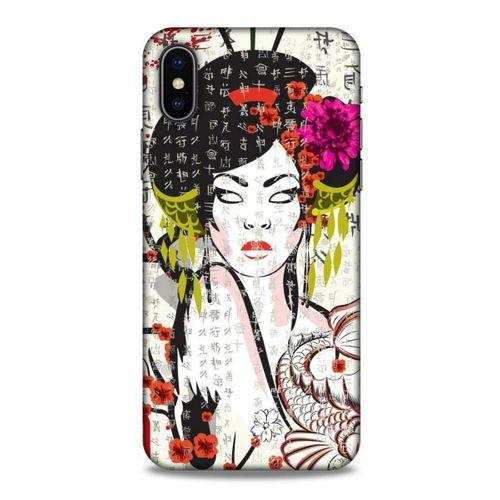 Apple Iphone X Kılıf Japonya (17) Tasarım Kılıf Geyşa