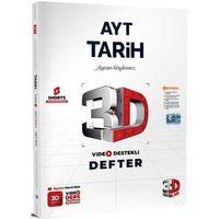 AYT Tarih Video Destekli Defter 3D Yayınları
