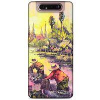 Cityx (14) Samsung Galaxy A80 Kılıf Silikon Kapak Desenli