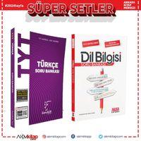 Karekök TYT Türkçe ve AKM Dil Bilgisi Soru Bankası Seti 2 Kitap