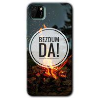 Huawei Y5P Kılıf HD Desen Baskılı Arka Kapak - Bezdum Da + Kırılmaz Cam