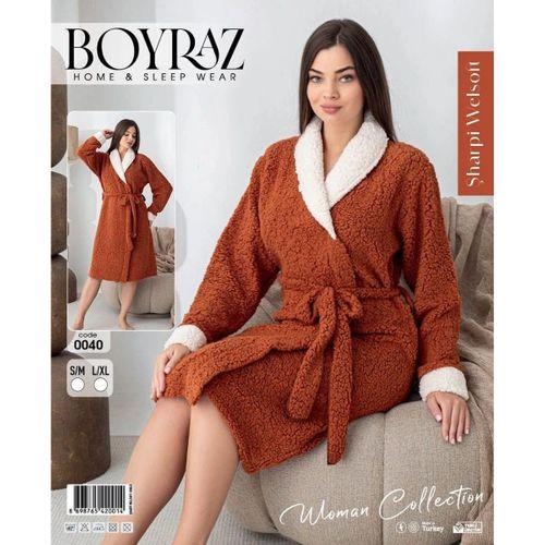 Boyraz 0040 Kadın Sharpi Welsolf Sabahlık