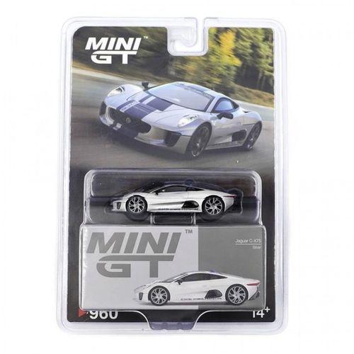 Eğitici Çocuk Mini GT 1/64 Jaguar C-X75 Silver - Blister Paket