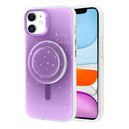 Apple iPhone 11 Kılıf M-safe Şarj Özellikli Tak-Çıkar Pop Soketli Zore Tiktok Kapak