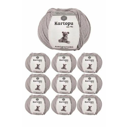 10 Adet Amigurumi El Örgü İpi 50gr 991