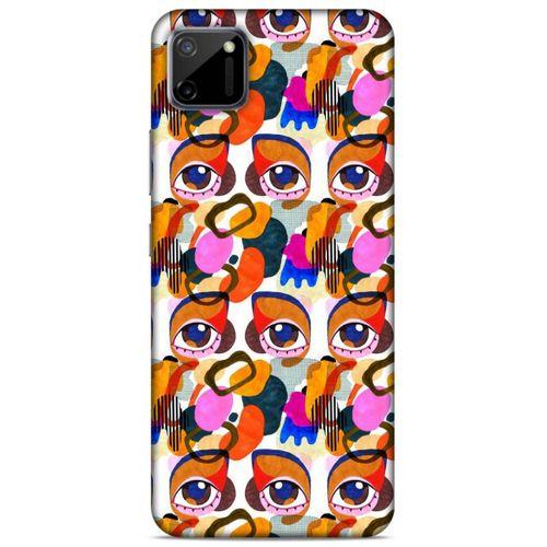 Lopard Oppo Realme C11 Uyumlu Kılıf Sürreal Yüzler ♀ (5) Koruma Kabı Baskılı