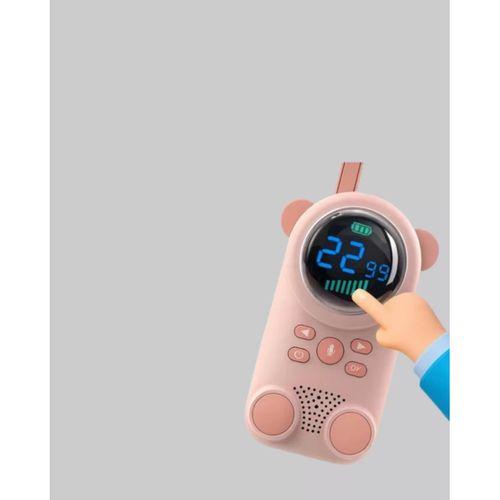 Bebek Telsizi Lcd Ekran Vox İki Yönlü İletişim Usb Şarj Hafif