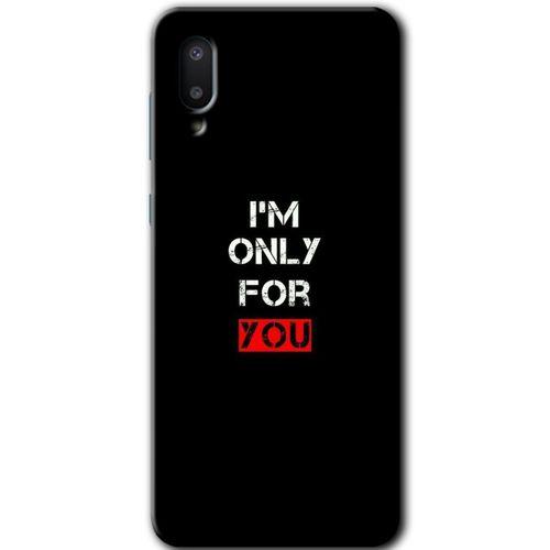 Potkal Hediye Fabrikası Samsung Galaxy A02 Kılıf HD Desen Baskılı Arka Kapak - For You