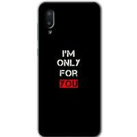 Potkal Hediye Fabrikası Samsung Galaxy A02 Kılıf HD Desen Baskılı Arka Kapak - For You