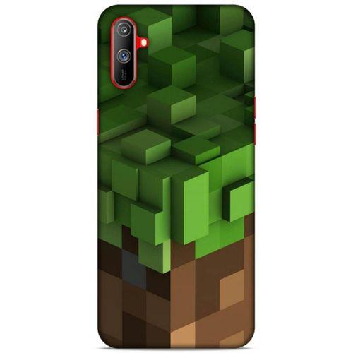 Lopard Oppo Realme C3 Uyumlu Kılıf PiXel (30) Silicone Case Block