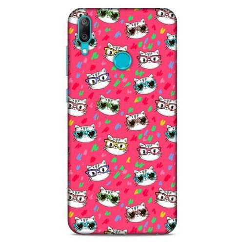 Lopard Huawei Y7 2019 Uyumlu Kılıf Kediler (29) Arka Koruma Kılıfı Sevimli