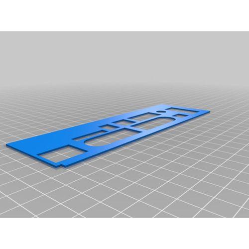 Commander X16 I O Kalkanı 3D Baskı (Bu ürün Sadece Plastik parçadır - Almadan Önce Soru Sorabilirsiniz)