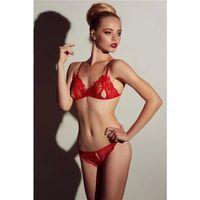 Kırmızı Dantelli Fantazi Sütyen Ve G-string Takım Brf2048