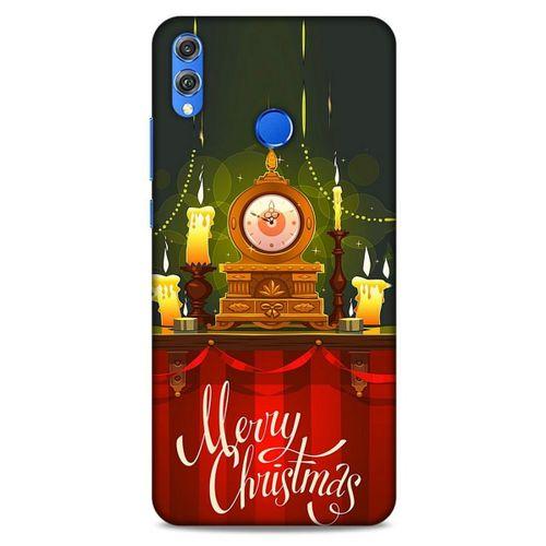 Yılbaşı Süsleri 04 Huawei Honor 8x Kılıf Silikon Kapak