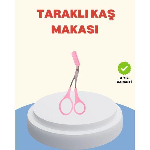 Profesyonel Taraklı Kaş Makası – Evde Ve Salon Kullanımına Uygun