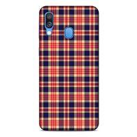 Gömlek (43) Desenli Silikon Kapak Telefon Kabı Samsung Galaxy A40 Kılıf