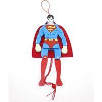 Ahşap Salanan Süperman Figürü