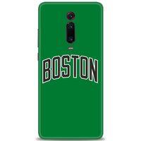 Xiaomi Mi 9T Kılıf HD Baskılı Kılıf - Boston Yeşil + Tam Ekran Koruyucu