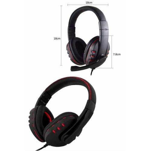 Mikrofonlu  Kulaklık  Kulaklığı Yüksek Ses Kaliteli Stereo Yumuşak Yastıklar