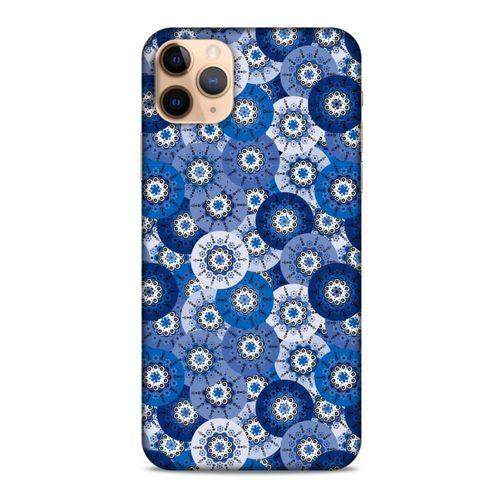 Apple Iphone 11 Pro Uyumlu Kılıf Mavi Delisi (37) Silicone Cover Daireler
