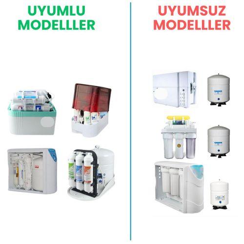 Hyperwell Bluedrop Genel Markalar İçin Premium 5'li İnline Filtre Seti - Kokonat Bazlı