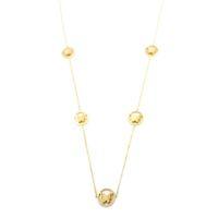 Kelebek Kolye - 90 cm - Altın