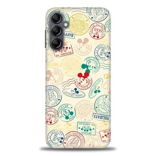 Samsung Galaxy A14 Kılıf HD Baskılı Kılıf - Lets Go Travel + Tam Ekran Koruyucu