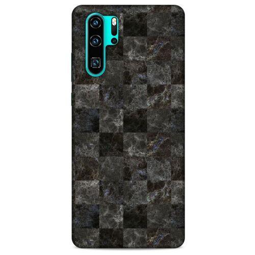 Mermer Desenli (47) Tema Crystal Flex Kılıf Zeytin Huawei P30 Pro Kılıf