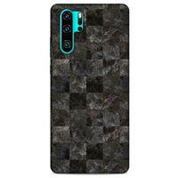 Mermer Desenli (47) Tema Crystal Flex Kılıf Zeytin Huawei P30 Pro Kılıf
