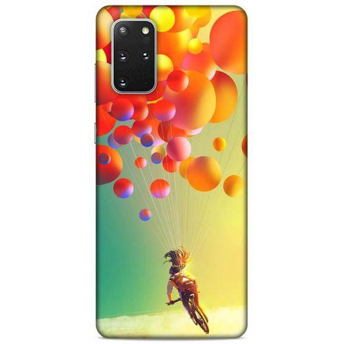Lopard Samsung Galaxy S20 Plus Uyumlu Kılıf Manipülasyon ☻ (39) Liquid Crystal Kılıf Baskılı