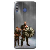 Lopard Samsung Galaxy M30 Uyumlu Kılıf GameX (29) Arka Koruma Kılıfı God War