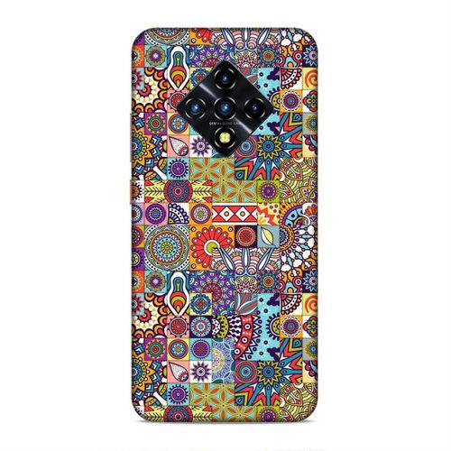 Lopard İnfinix Zero 8 Uyumlu Kılıf Ethnic Culture (25) Antişok Kapak