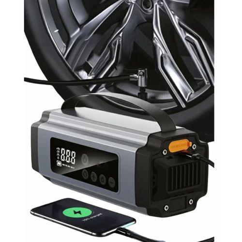 Dijital Göstergeli Akü Takviye Cihazı Lastik Şişirme Powerbank Ve Led Işık Özellikli