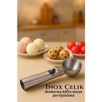 Modacar Inox 5 cm Dondurma Kaşığı - Karpuz Kurabiye Köfte Helva Porsiyonlama