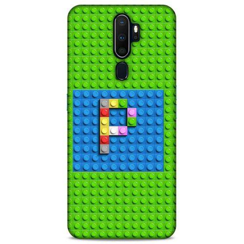 Lopard Oppo A5 2020 Uyumlu Kılıf BloX (28) Arka Kapak P Harfi