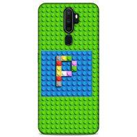 Lopard Oppo A5 2020 Uyumlu Kılıf BloX (28) Arka Kapak P Harfi