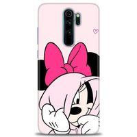Xiaomi Redmi Note 8 Pro Kılıf HD Baskılı Kılıf - Pink + Tam Ekran Koruyucu