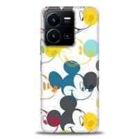 Xiaomi Redmi Note 12 5G Kılıf HD Baskılı Kılıf - Renkli Mickey Mouse + Tam Ekran Koruyucu