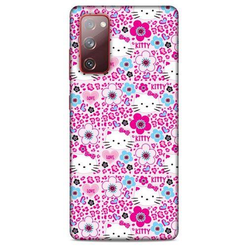 Lopard Samsung Galaxy S20 Fe Uyumlu Kılıf Kediler (2) Kabı Hello Kitty
