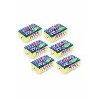 6 adet Jumbo Boy Endüstriyel Çok Amaçlı Bulaşık Süngeri  13x8x4 cm