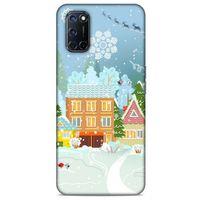 Oppo A92 Kılıf Snowix (35) Fit Design Kılıf Karışık Renkli