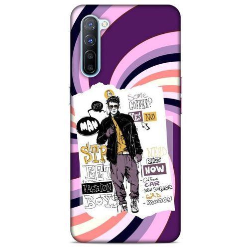 Sokak Modası 79 Oppo Reno 3 Kılıf Desenli Silikon