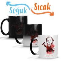 Child's Play Chucky Sihirli Kupa Bardak Porselen