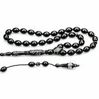 Oltu Taşı  Özel Seri Hat İşçilikli İmame Tespih