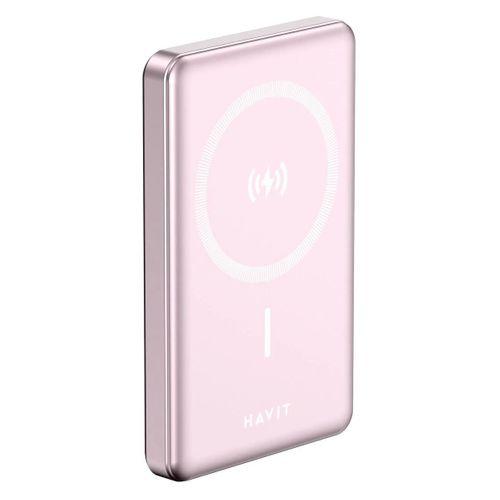 HAVIT PB5203 MAGESAFE 10.000MAH POWERBANK PEMBE
